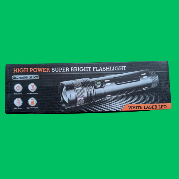 RL-706B/702tg High-Power Long Range 3km Super Beam Flashlight - Image 2